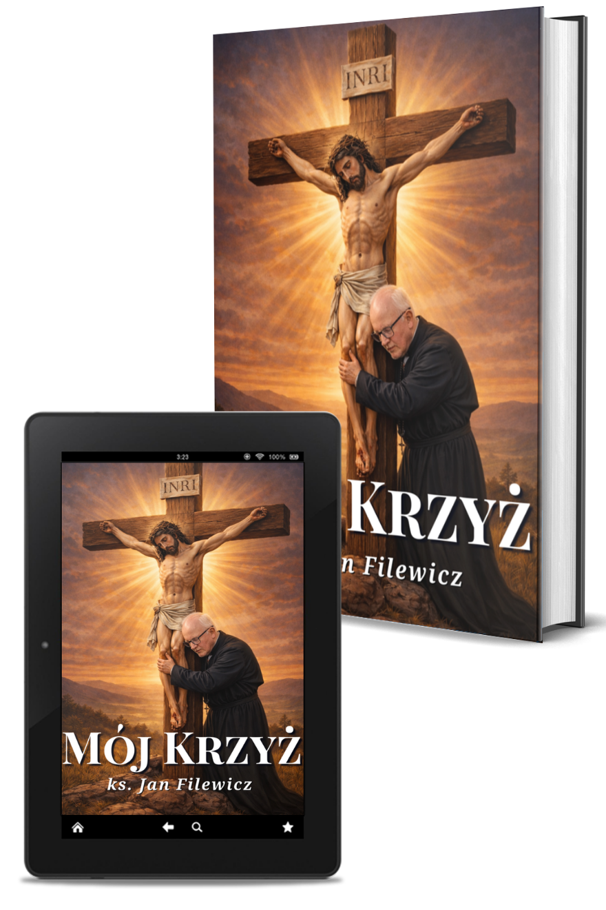 Moj Krzyz - ks. Jan Filewicz - Pakiet ksiazka + ebook e-book